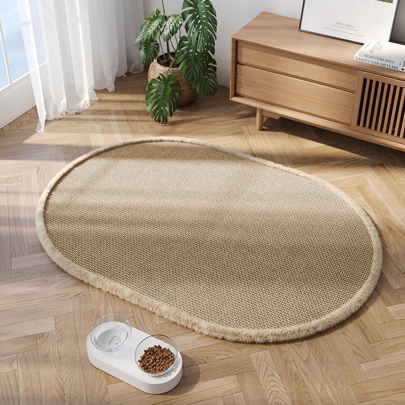 Pet Feeding Mat Soft Textured Non-Slip Easy-Clean Surface
