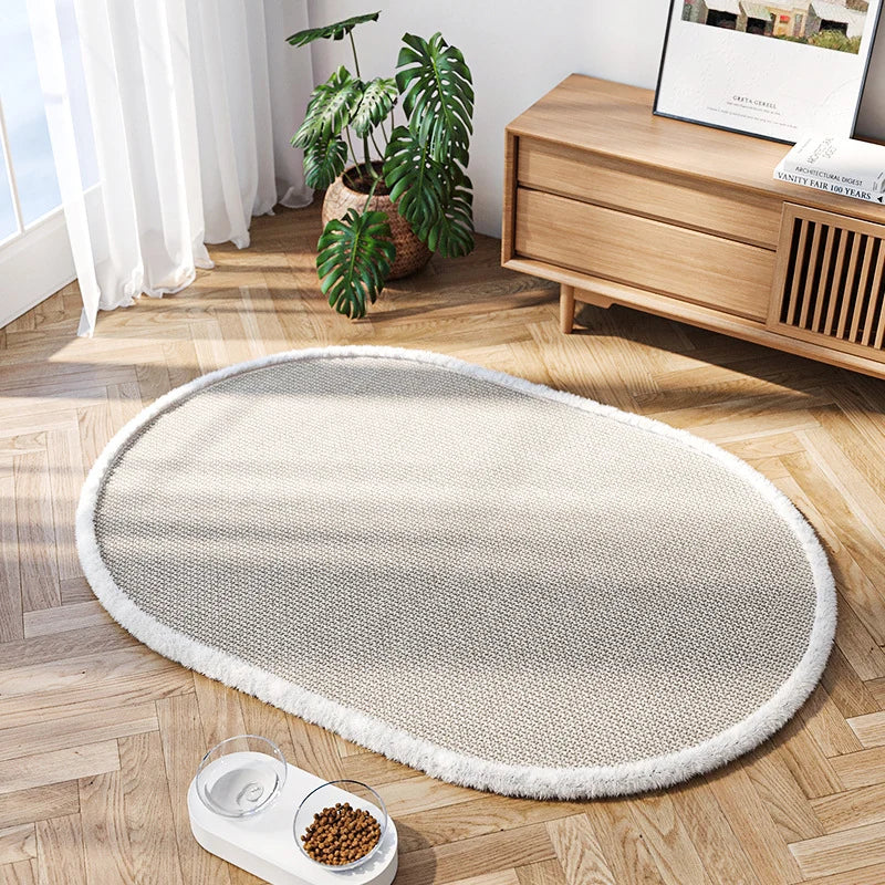 Pet Feeding Mat Soft Textured Non-Slip Easy-Clean Surface