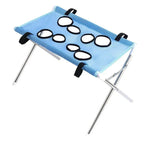 Pet Grooming Table Foldable Stainless Steel Mesh 55 Lb