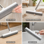 Pet Hair Remover Magnetic Rubber Brush Scratch-Free