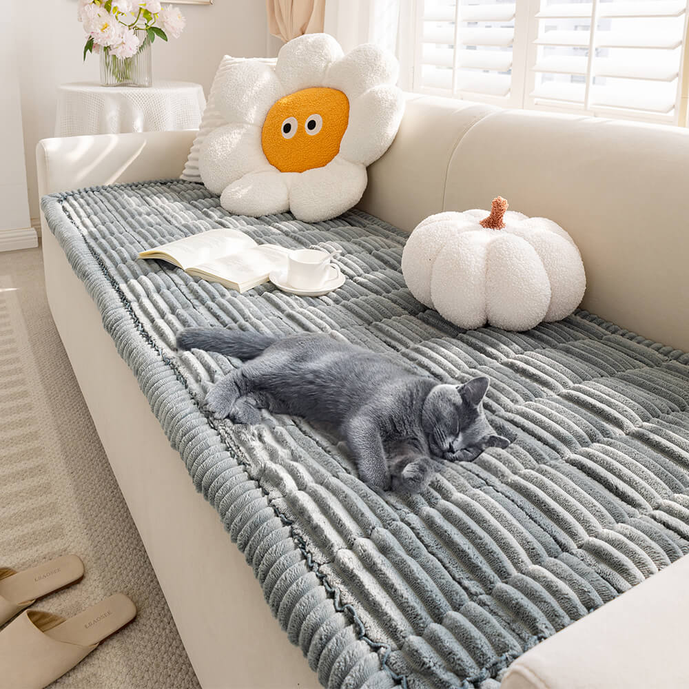 Pet Mat Soft Flannel Non-Slip Furniture Protector