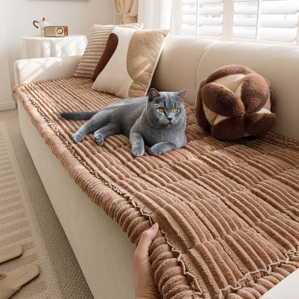 Pet Mat Soft Flannel Non-Slip Furniture Protector