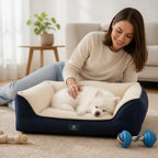 Pet Sofa Bed Orthopedic Bolstered Machine Washable