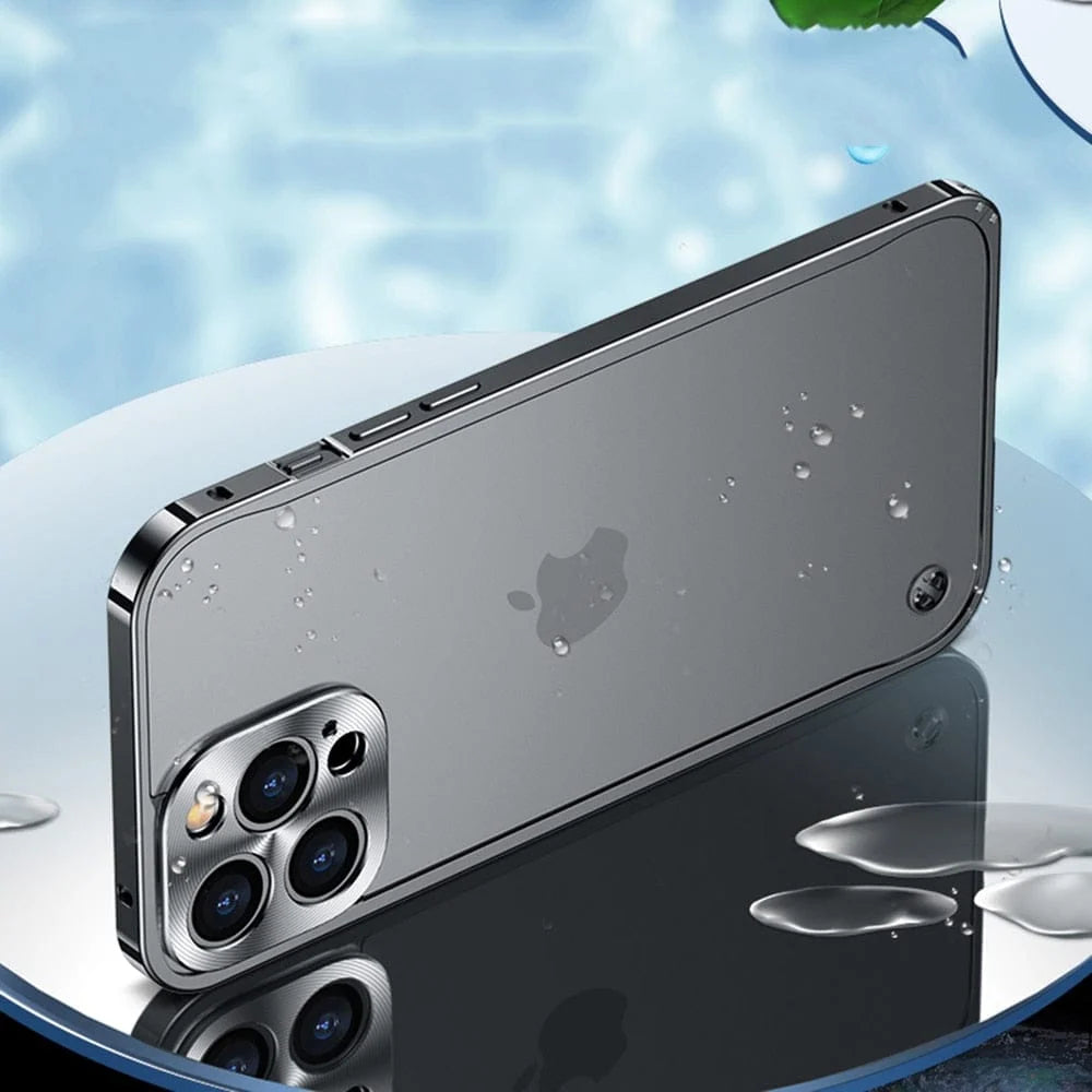 Phone Case CNC-Machined Aluminum Shock-Resistant Protection