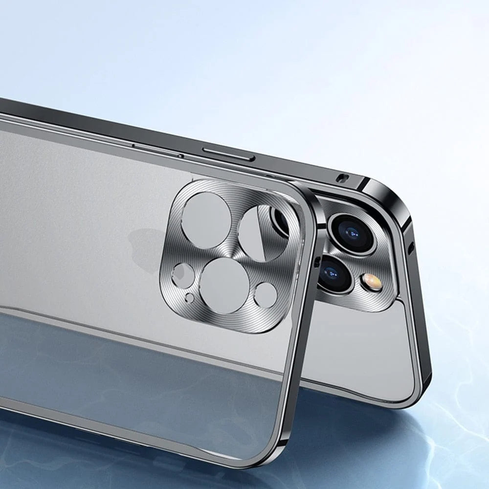 Phone Case CNC-Machined Aluminum Shock-Resistant Protection