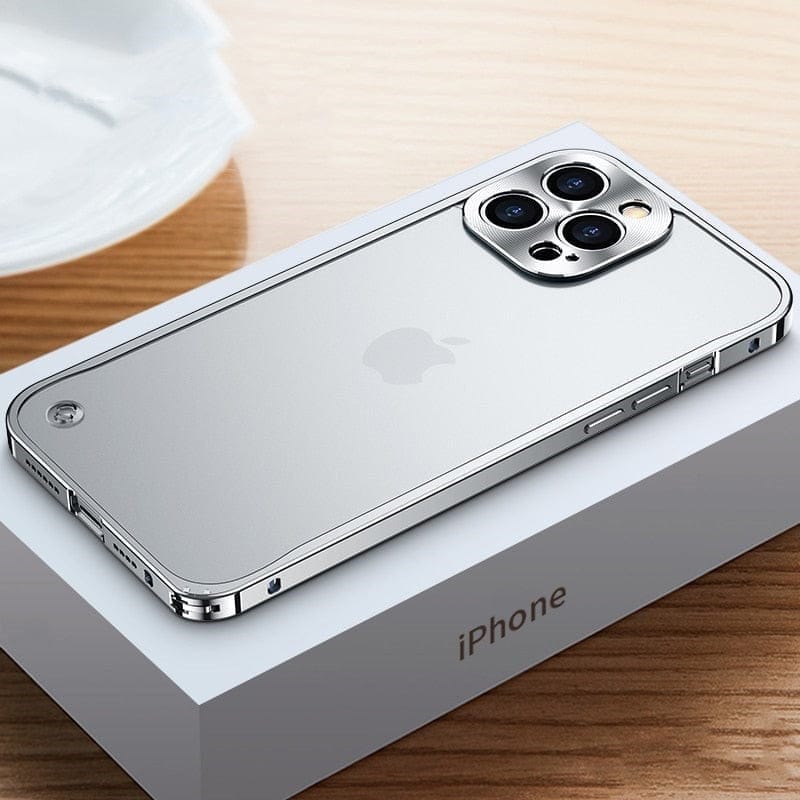 Phone Case CNC-Machined Aluminum Shock-Resistant Protection