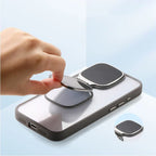 Phone Case Clear Acrylic Retractable Stand Raised Camera Protection