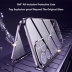 Phone Case Full-Cover Privacy Screen Magnetic Closure