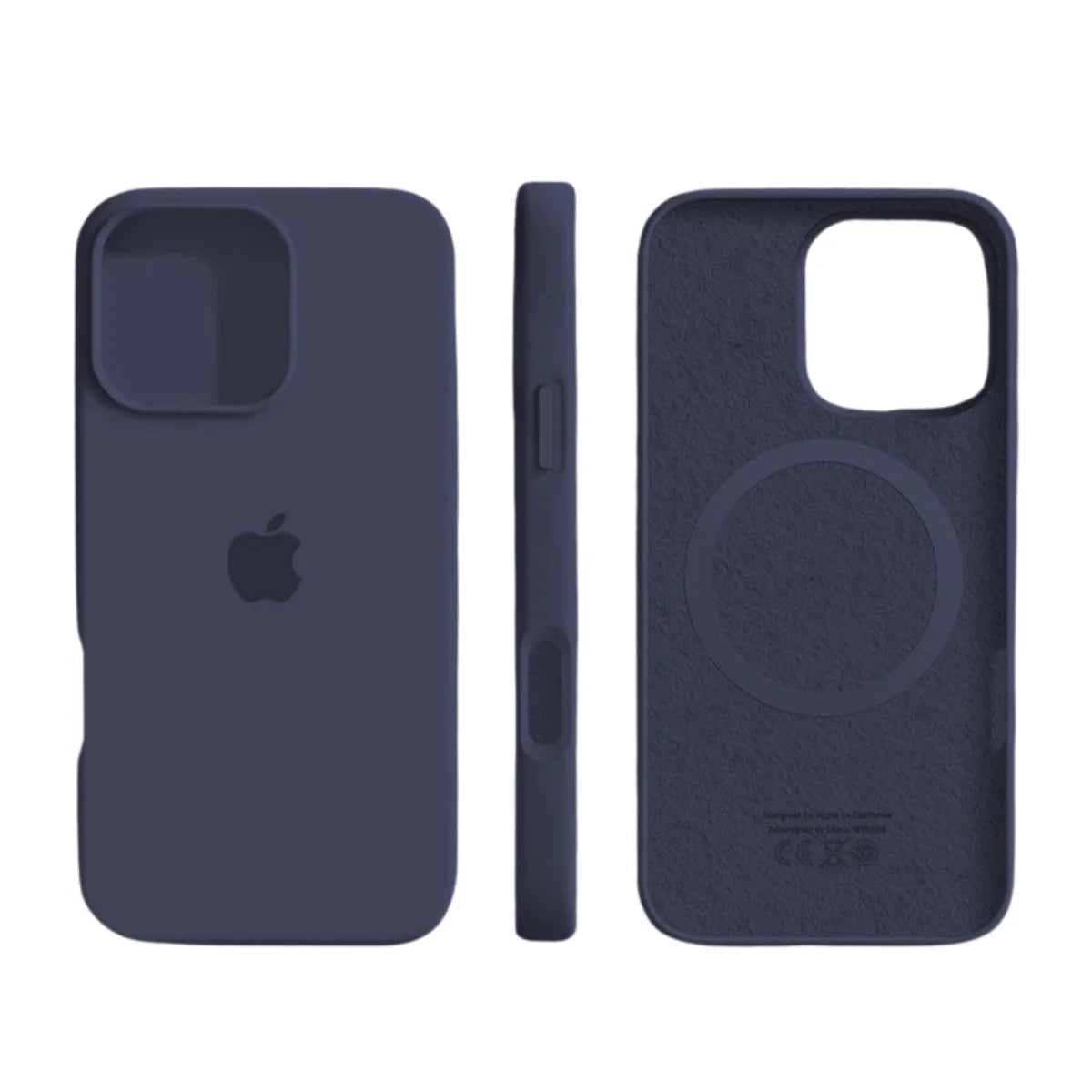 Phone Case Impact-Resistant Silicone Magnetic Charging Compatible