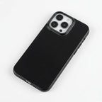 Phone Case Oiled Leather Shock-Absorbing Raised Camera Protection