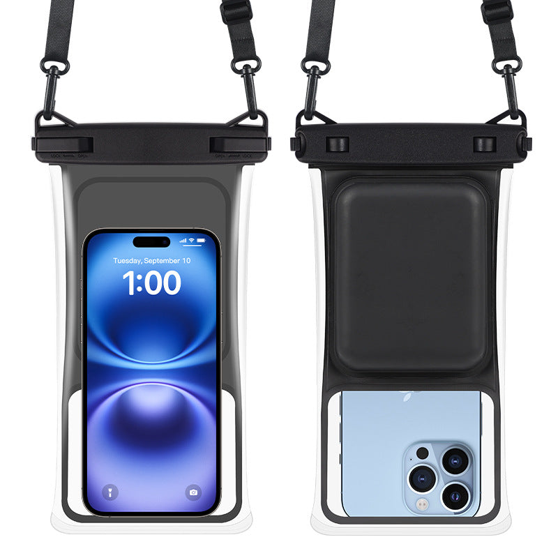 Phone Case Waterproof Dustproof Touchscreen Adjustable Strap