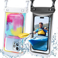 Phone Case Waterproof Touchscreen Adjustable Strap & Card Pocket