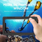 Phone Case Waterproof to 50 Ft Shock-Resistant Dust-Proof