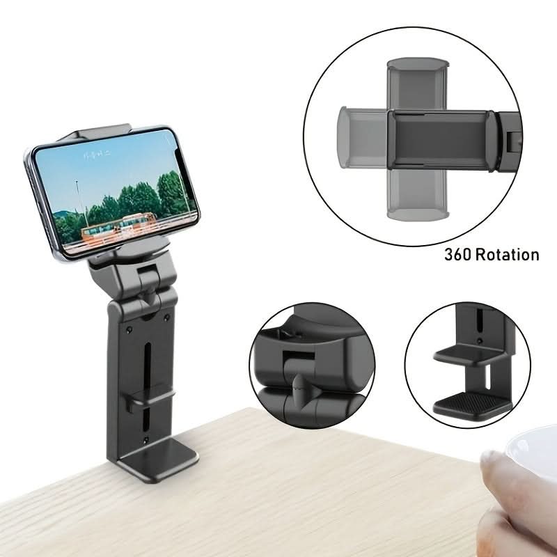 Phone Holder 360° Adjustable Foldable Secure Grip