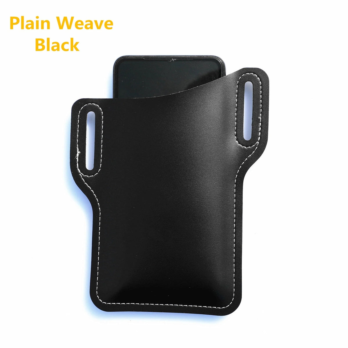 Phone Holder PU Leather Hands-Free Waist-Worn