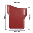Phone Holder PU Leather Hands-Free Waist-Worn