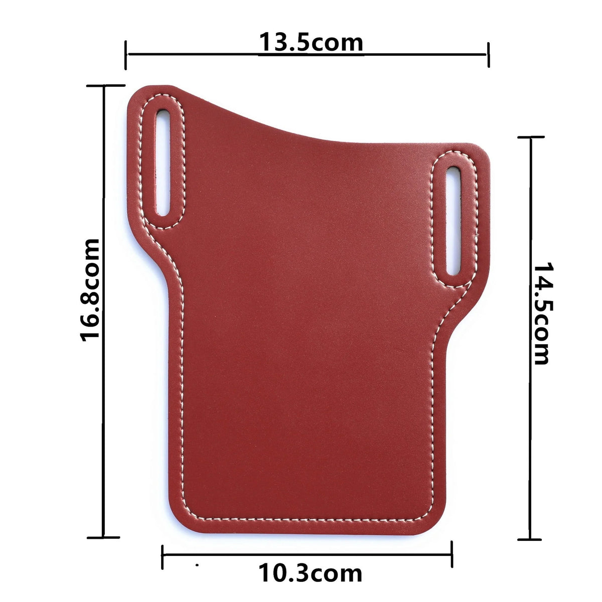 Phone Holder PU Leather Hands-Free Waist-Worn