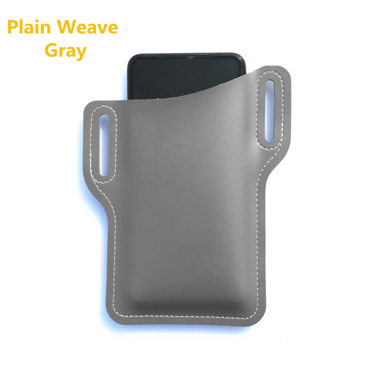 Phone Holder PU Leather Hands-Free Waist-Worn