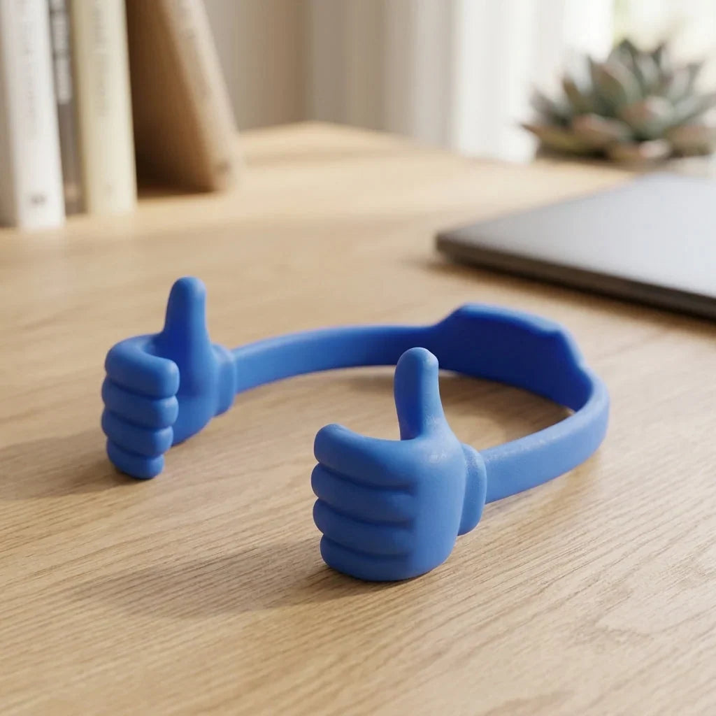 Phone Stand Compact Non-Slip Vertical & Horizontal Viewing