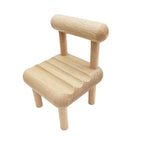 Phone Stand Natural Wood Compact Design