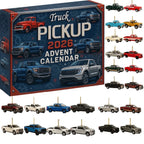 Pickup Truck Advent Calendar 24 Miniature Collectible Models