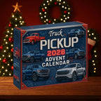 Pickup Truck Advent Calendar 24 Miniature Collectible Models