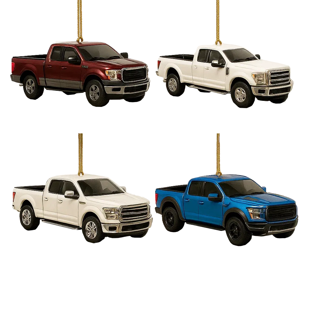 Pickup Truck Advent Calendar 24 Miniature Collectible Models