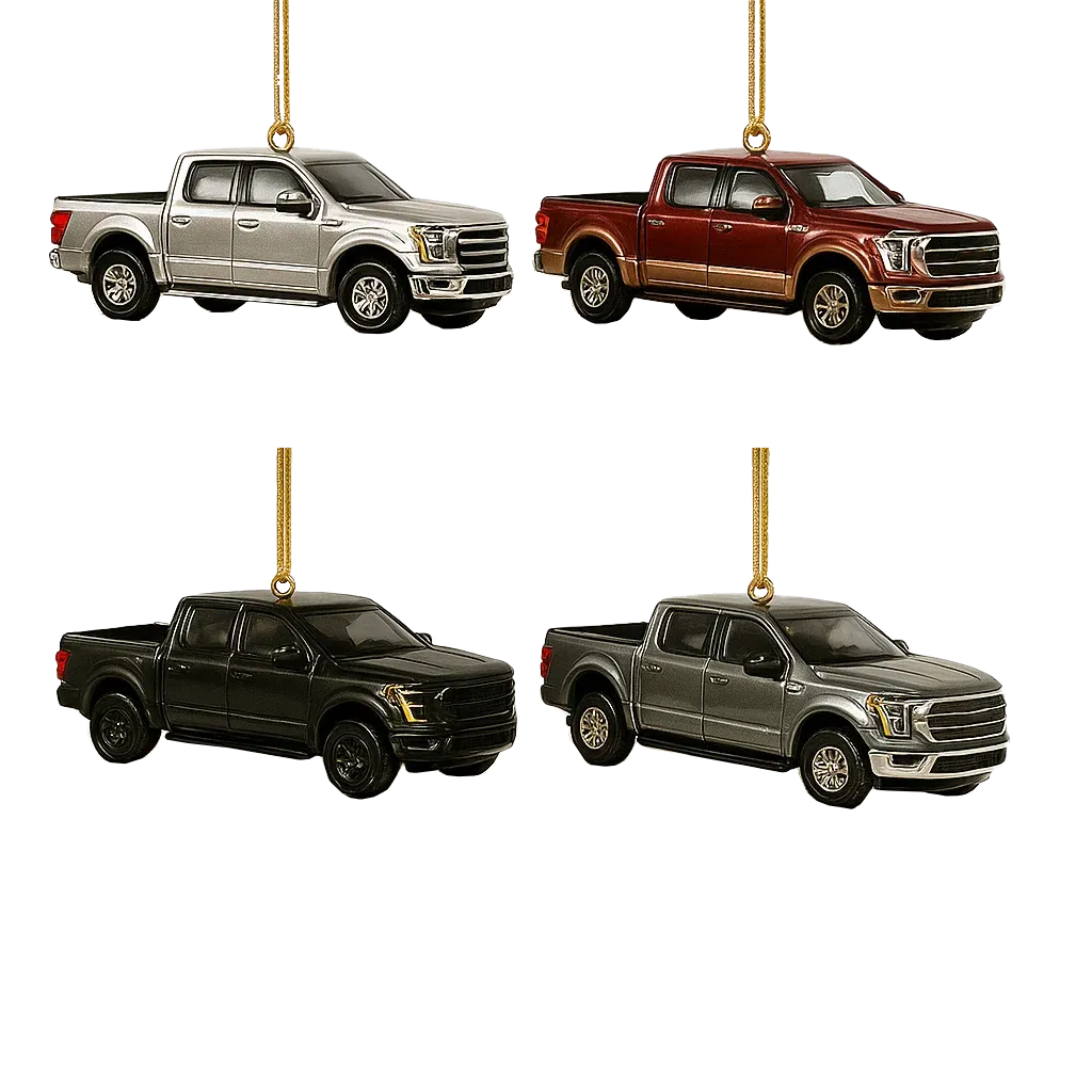Pickup Truck Advent Calendar 24 Miniature Collectible Models