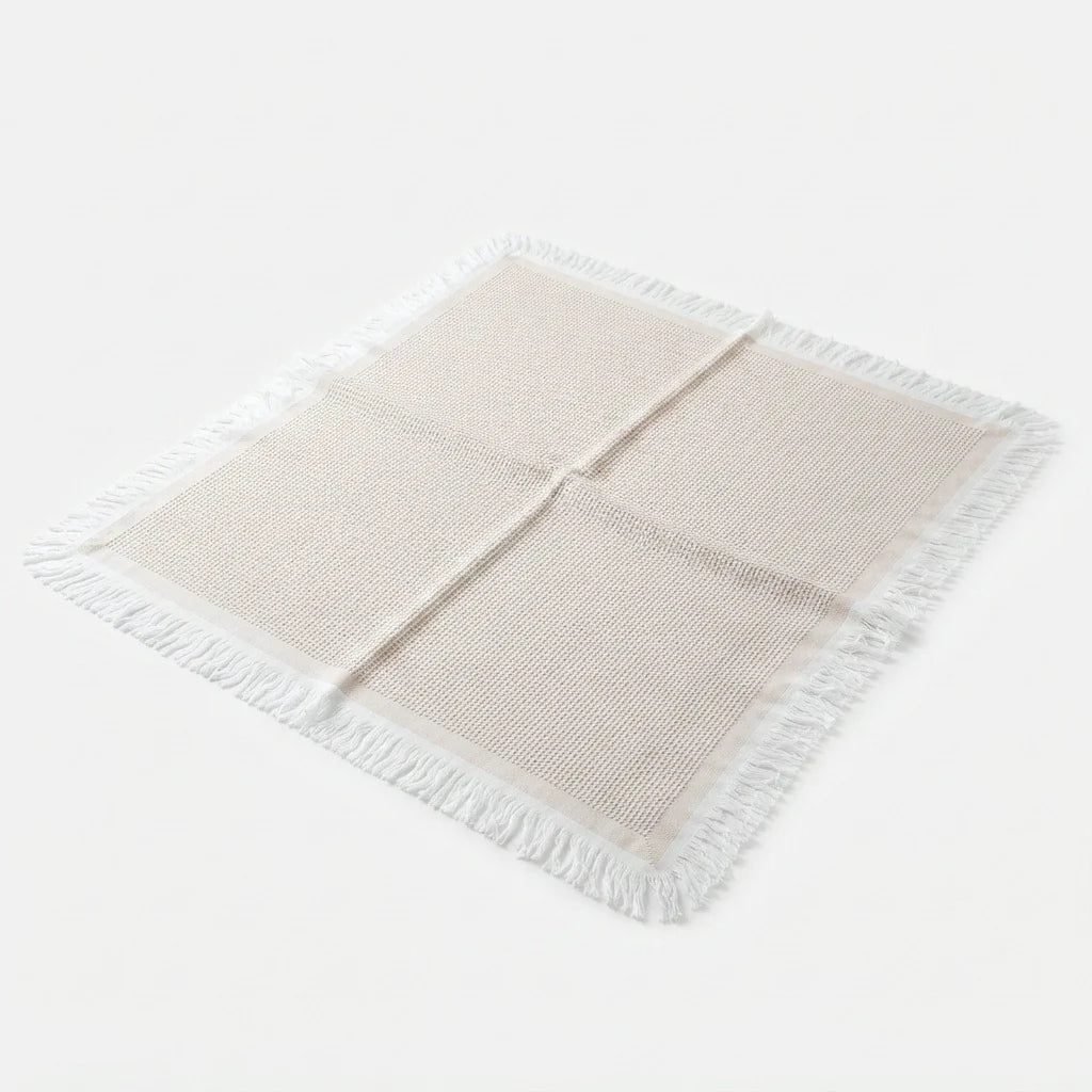 Picnic Blanket Fringed Boho Waterproof Backing