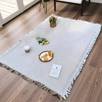 Picnic Blanket Fringed Boho Waterproof Backing