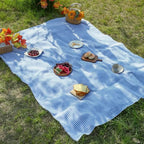 Picnic Blanket Quick-Drying Lightweight Foldable Checkered Design