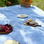 Picnic Blanket Quick-Drying Lightweight Foldable Checkered Design