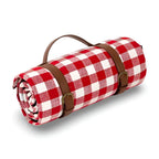 Picnic Blanket Water-Repellent Backing Foldable With Handle