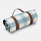 Picnic Blanket Water-Repellent Backing Foldable With Handle