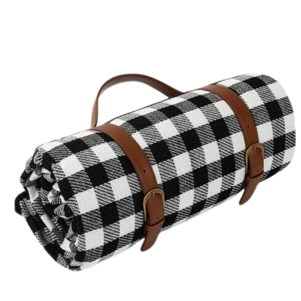 Picnic Blanket Waterproof Backing Foldable Design