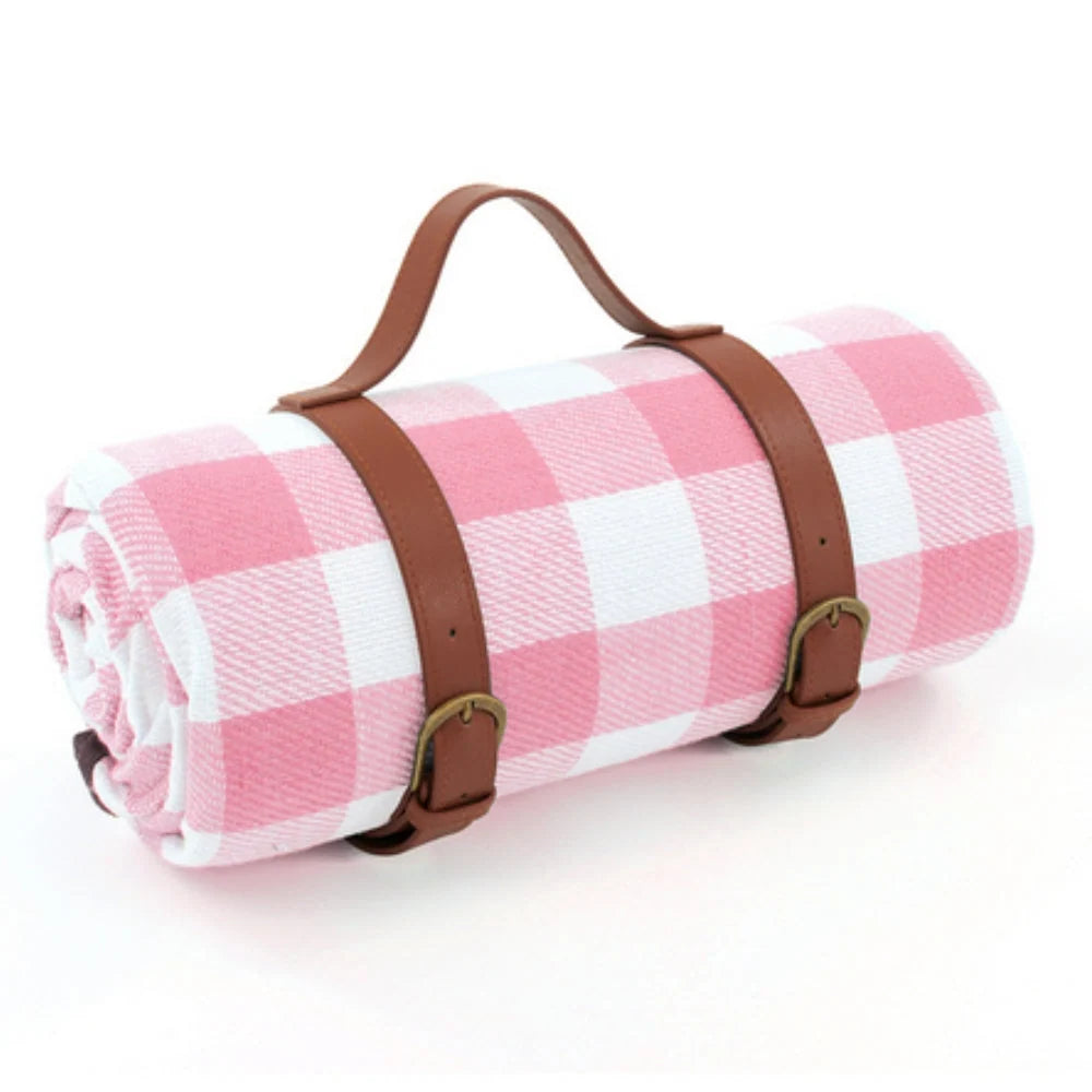 Picnic Blanket Waterproof Backing Foldable Design