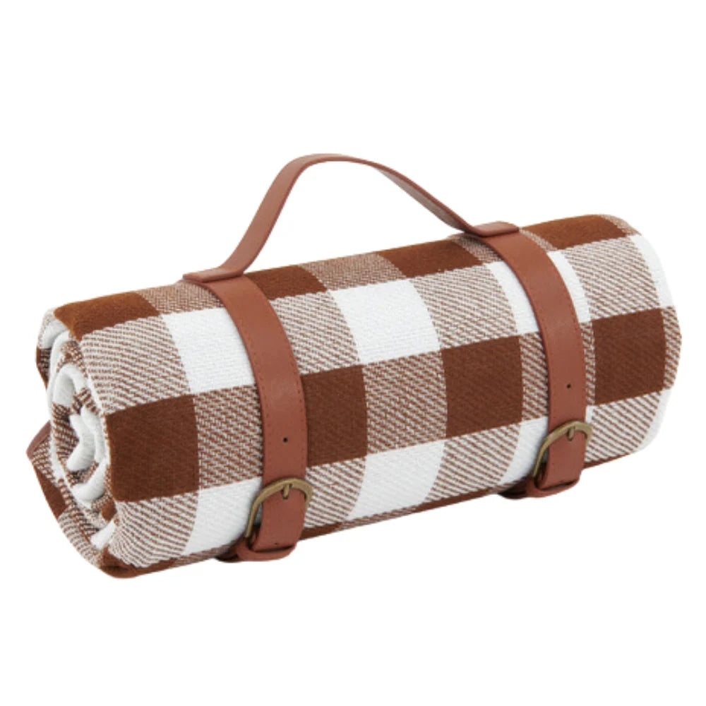 Picnic Blanket Waterproof Backing Foldable Design