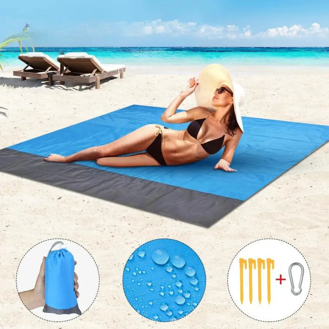 Picnic Mat Water-Repellent Foldable 200 x 140 cm