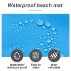 Picnic Mat Water-Repellent Foldable 200 x 140 cm