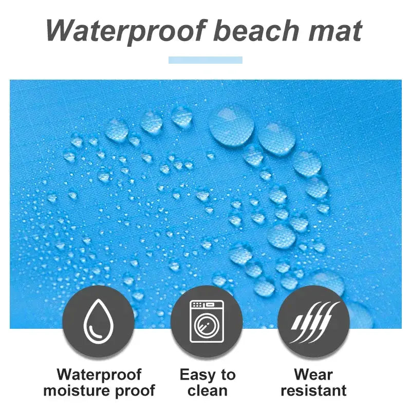 Picnic Mat Water-Repellent Foldable 200 x 140 cm