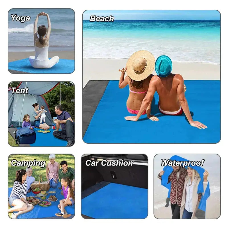 Picnic Mat Water-Repellent Foldable 200 x 140 cm