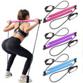 Pilates Bar Set Integrated Resistance Bands & Foot Straps
