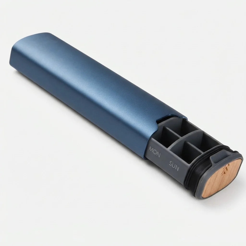 Pill Organizer 7-Day Aluminum Leak-Proof