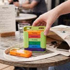 Pill Organizer 7-Day Color-Coded Secure Closure