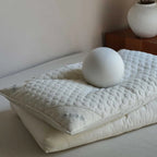 Pillow Buckwheat Hulls Polyester Fiber Removable Cover