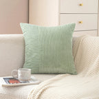 Pillow Cover Mixed-Rib Corduroy Concealed Zipper