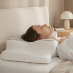 Pillow Ergonomic Contour Memory Foam Washable Cover