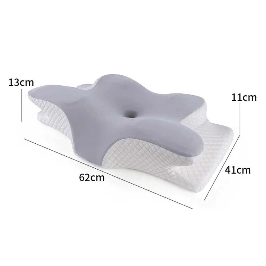 Pillow Ergonomic Contour Memory Foam Washable Cover