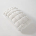 Pillow Ergonomic Neck Support Microfiber Fill Machine Washable Cover