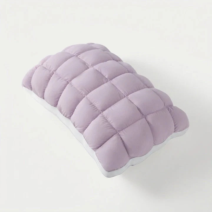 Pillow Ergonomic Neck Support Microfiber Fill Machine Washable Cover